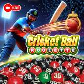 Cricket Ball Roulette perya plus live casino game